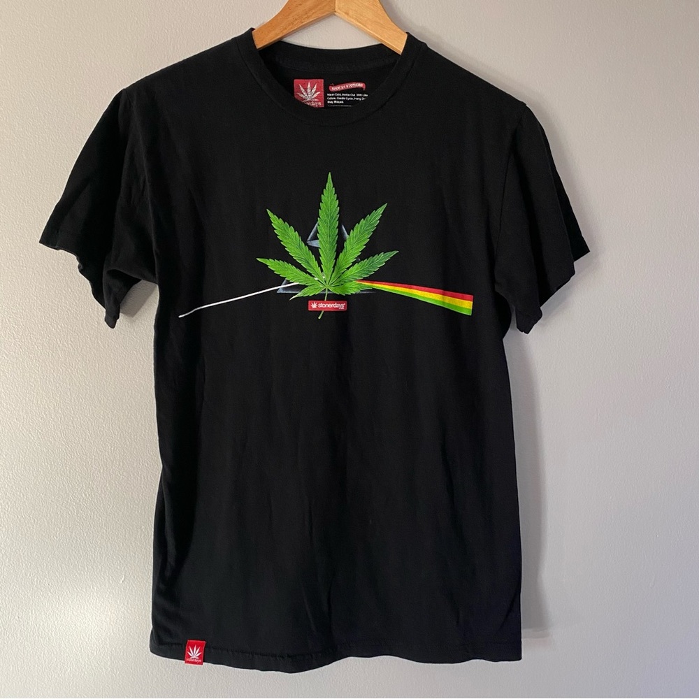 Stoner Days Pink Floyd Cannabis Shirt